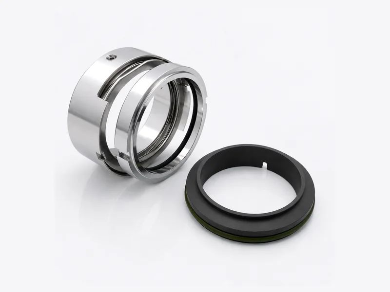 Wellfeder-Gleitringdichtung mit Gegenring